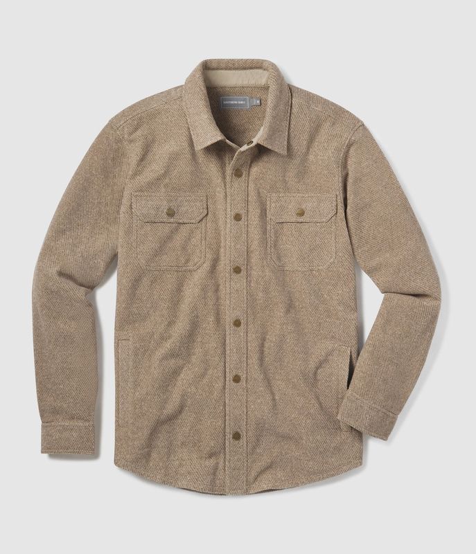 Stretch Twill Shacket