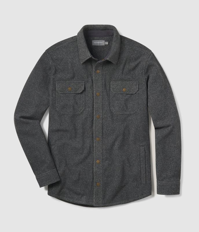 Stretch Twill Shacket