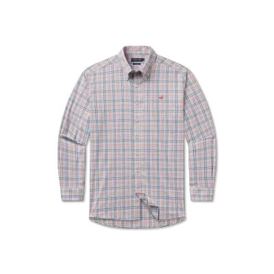 Van Buren Performance Grid Dress Shirt