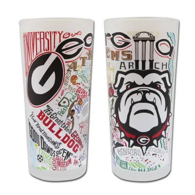 Collegiate Drinking Glass