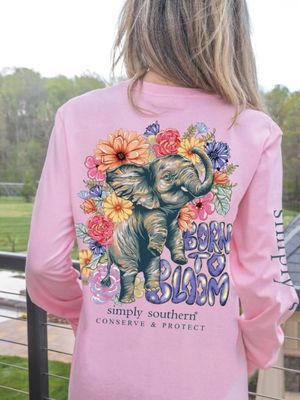 Born To Bloom Long Sleeve T-Shirt