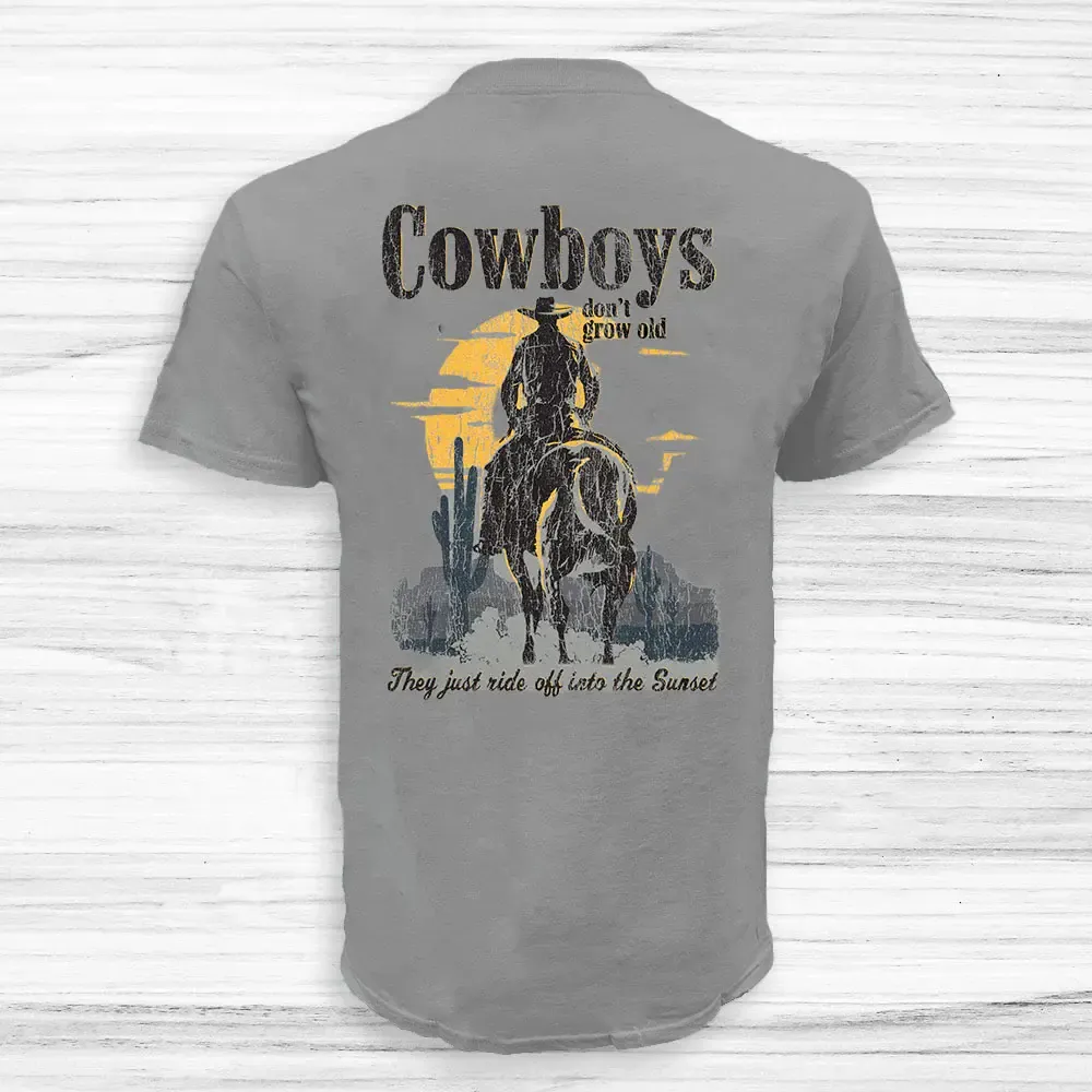 Sunset Cowboy SS T-Shirt