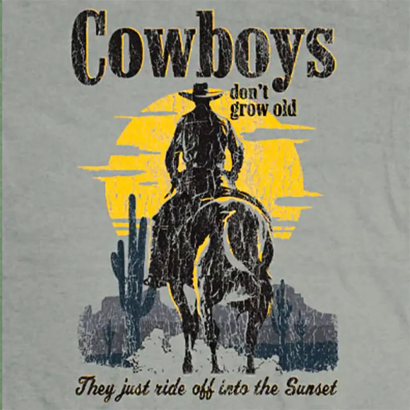 Sunset Cowboy SS T-Shirt