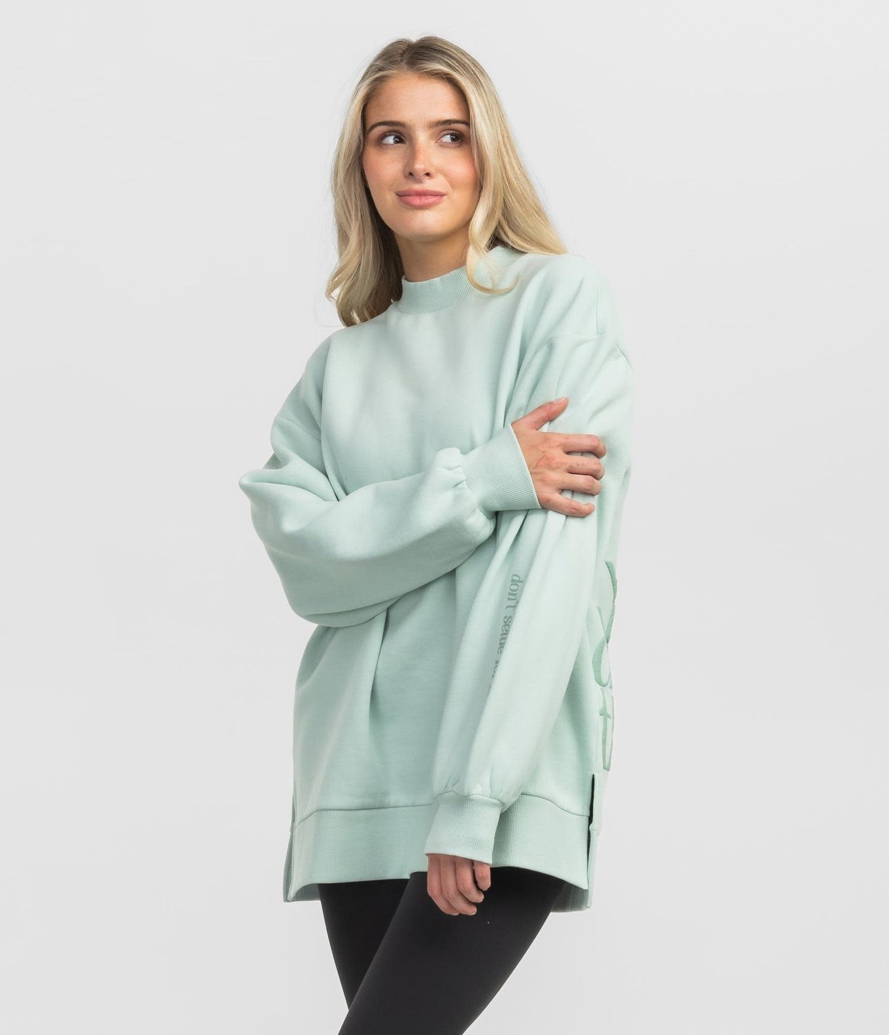 Happy Thoughts Puff Print Sweatshirt 