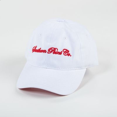Signature Hat Red Script