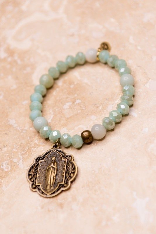 Rose Bracelet Amazonite