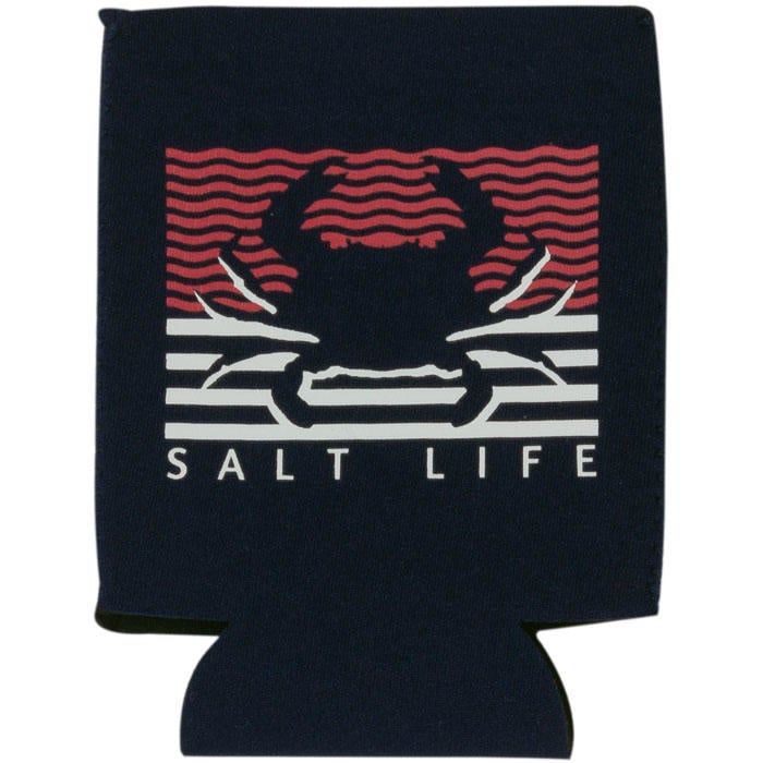 Crabbin&#39; Flag Can Holder-Navy