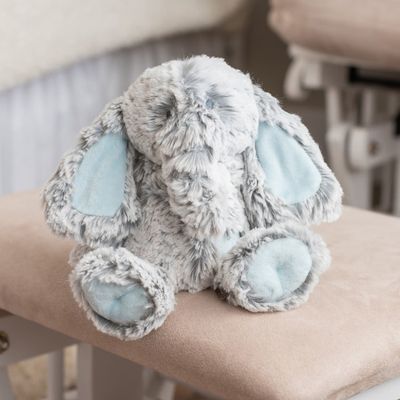 Luxurious Elephant Rattle - Blue