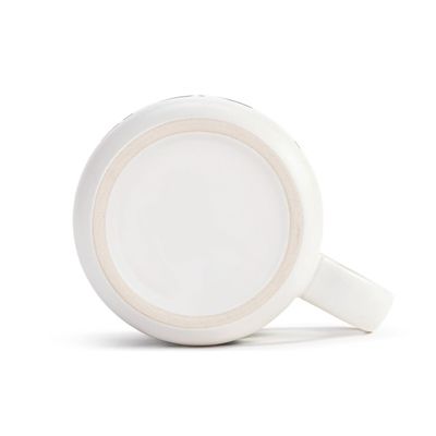 New Bold Floral White Mug
