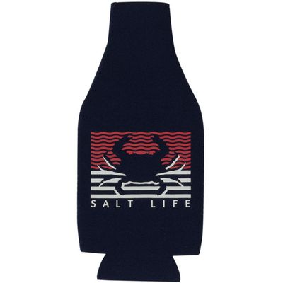 Crabbin&#39; Flag Bottle Holder-Navy