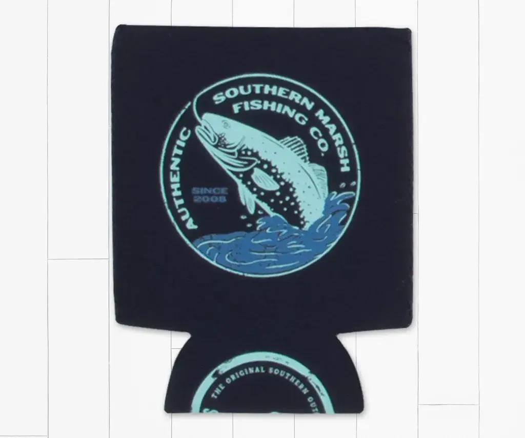 Hooked Up Coozie - Navy