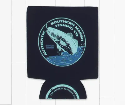 Hooked Up Coozie - Navy