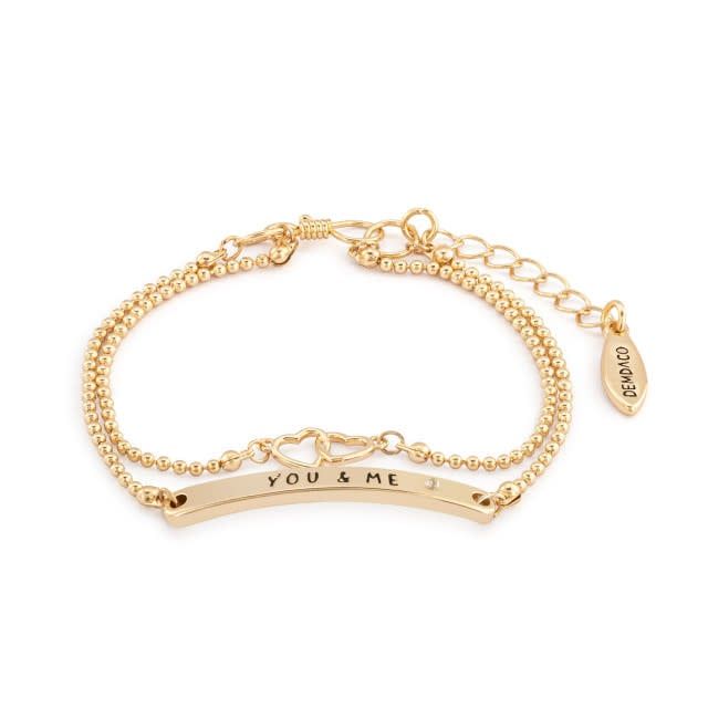 Layered Bracelet - You &amp; Me