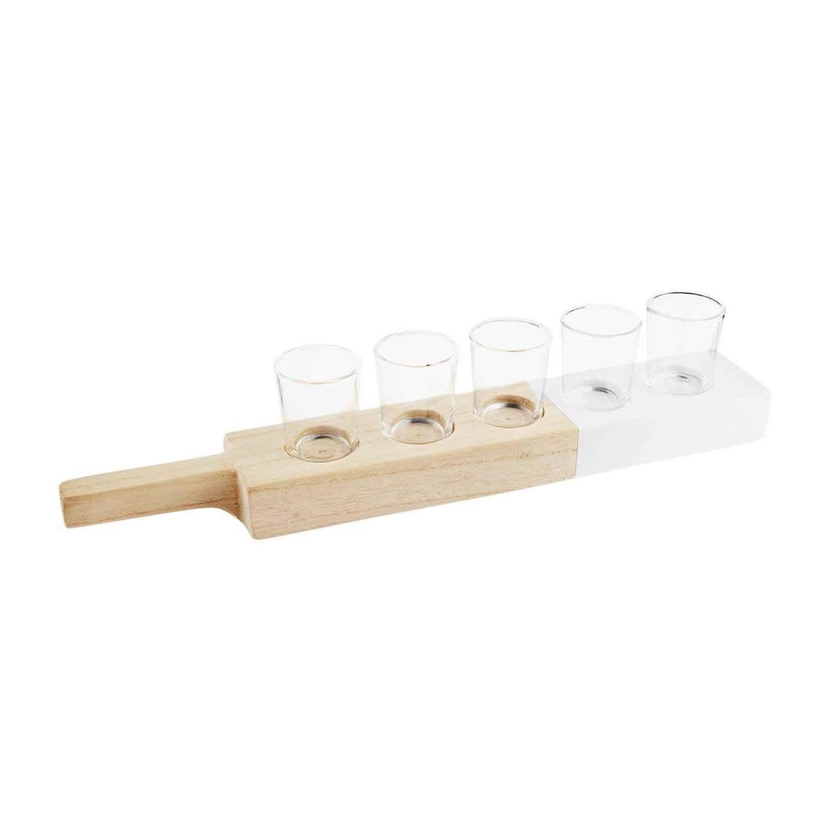 Paulownia Paddle Votive Holder