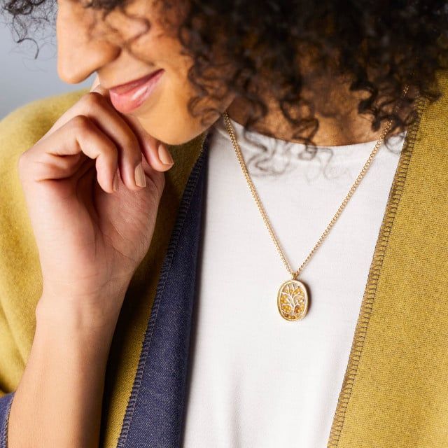 Mustard Seed Necklace - Gold