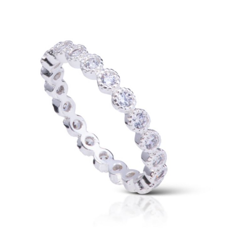 Circles Eternity Ring - Size 8