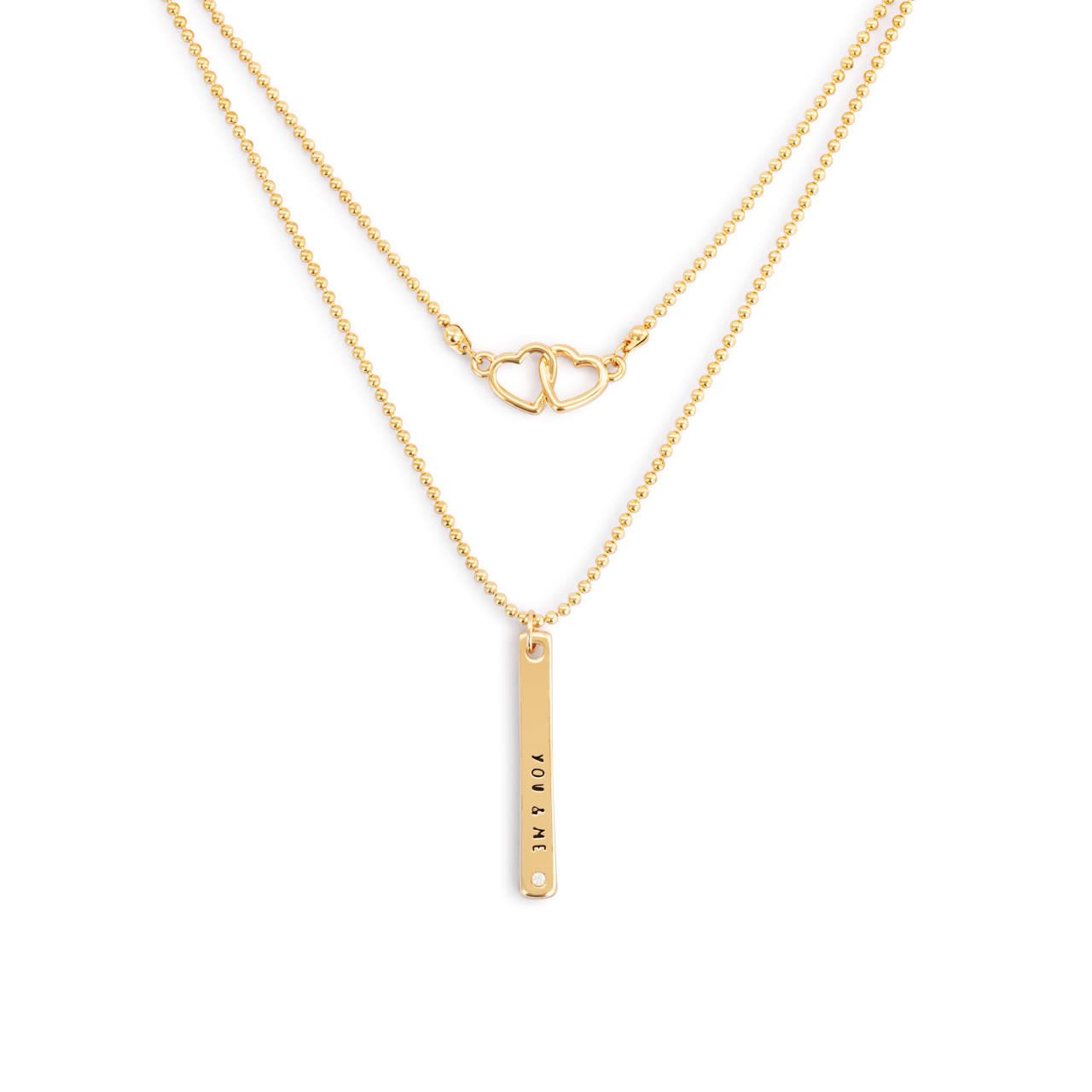Layered Necklace - You &amp; Me