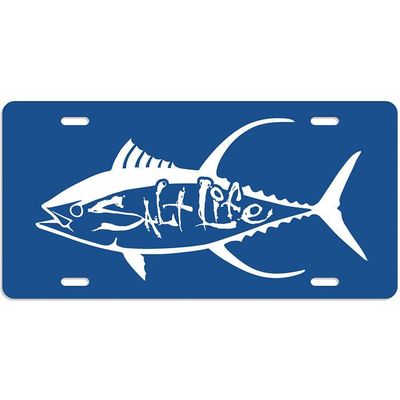 Tuna License Plate-Royal