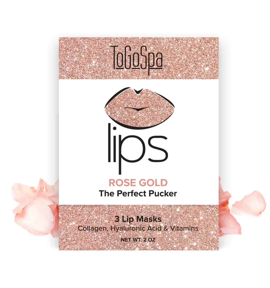 Rose Gold Lips-The Perfect Pucker