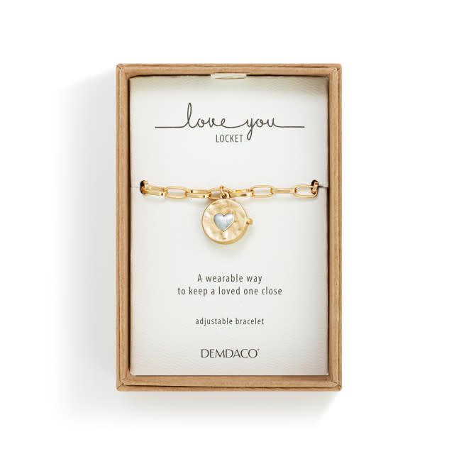 Love you Locket Bracelet - Gold