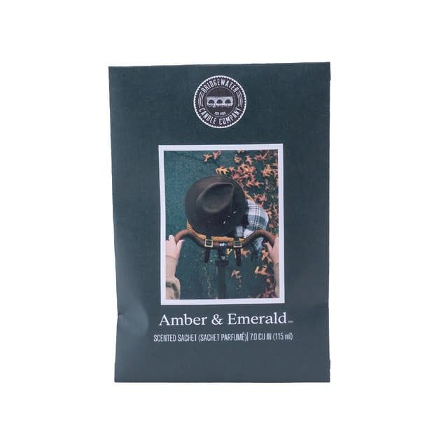 Scented Sachet - Amber &amp; Emerald