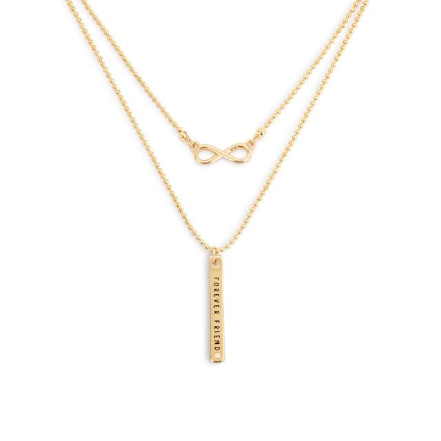 Layered Necklace - Forever Friends