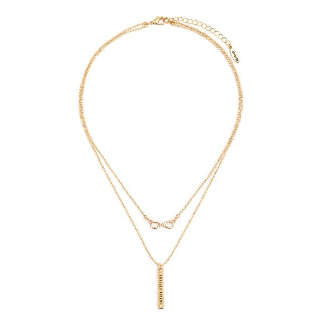 Layered Necklace - Forever Friends
