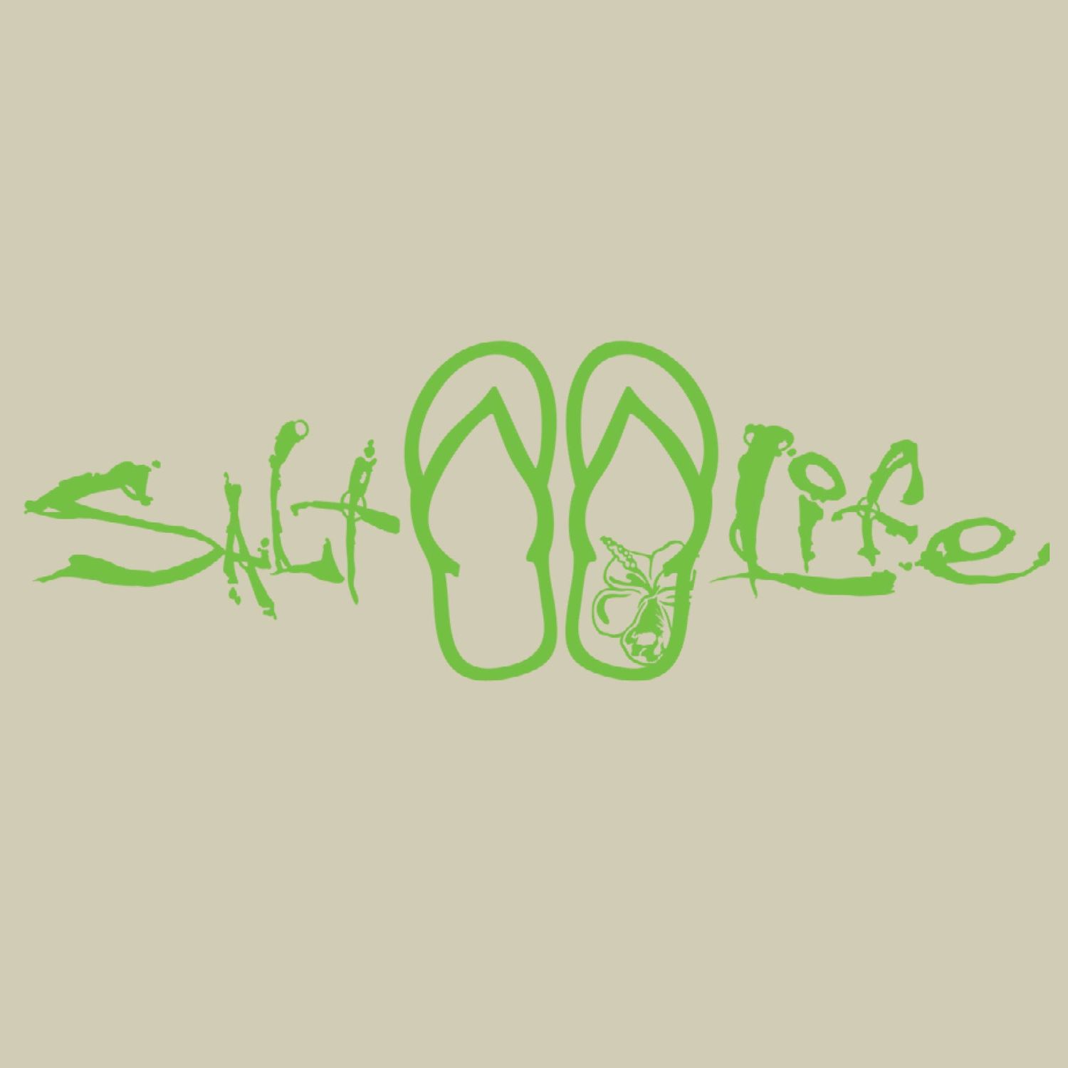 Signature Sandal Decal, Color: LIME