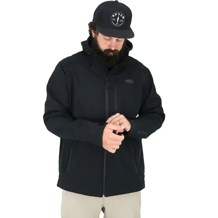 Reaper Windproof Zip Up Jacket, Color: Black, Size: S
