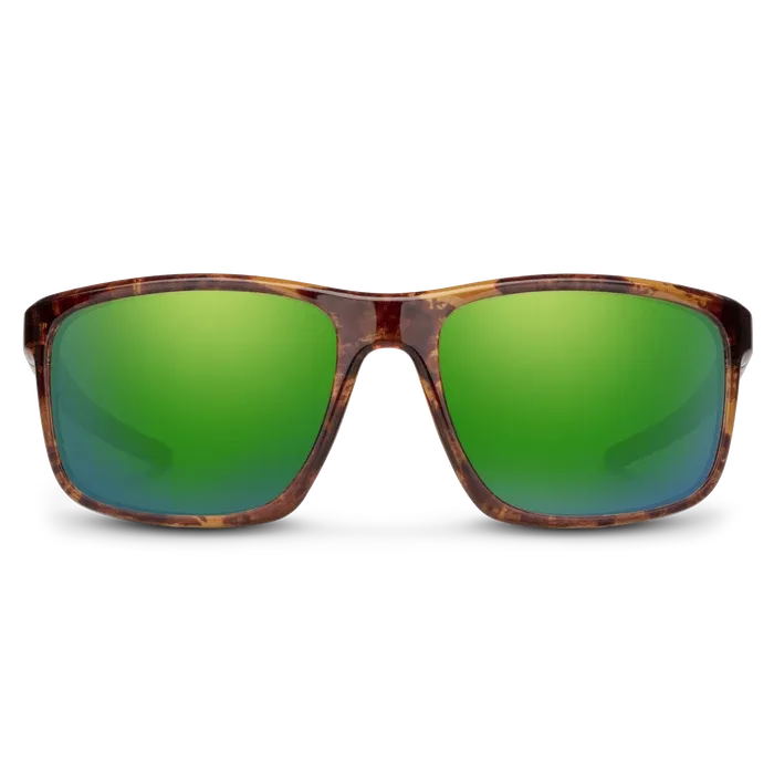 Respek, Frame Color: Tortoise, Lens Color: Polarized Green Mirror