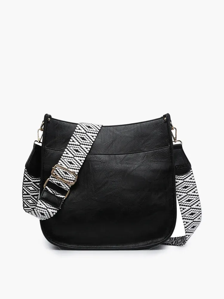 Chloe Crossbody, Color: Black