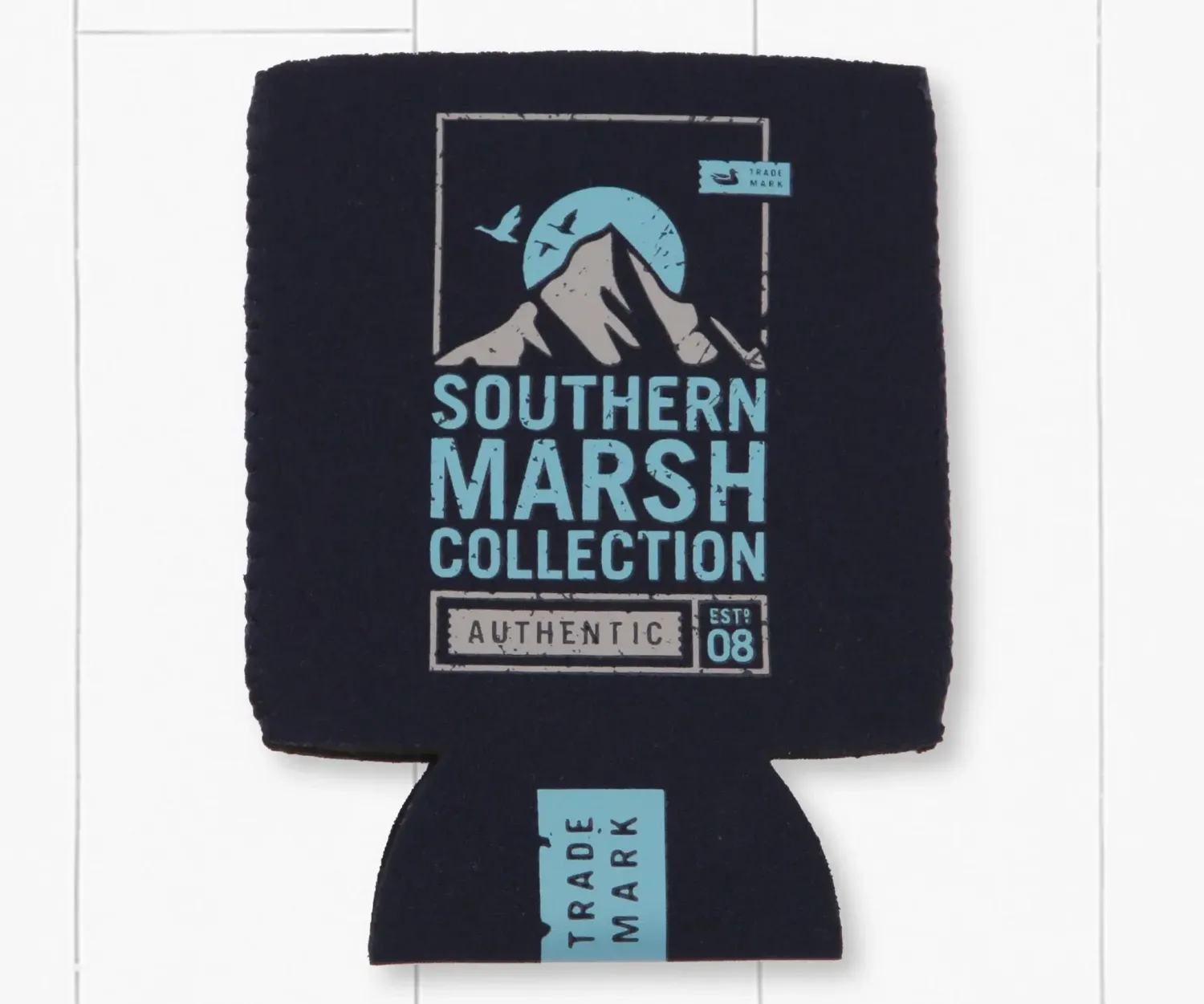 Summit Poster Coozie, Color: Navy With Blue