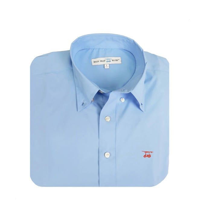 Youth Islander Button Down, Color: Bell, Size: S