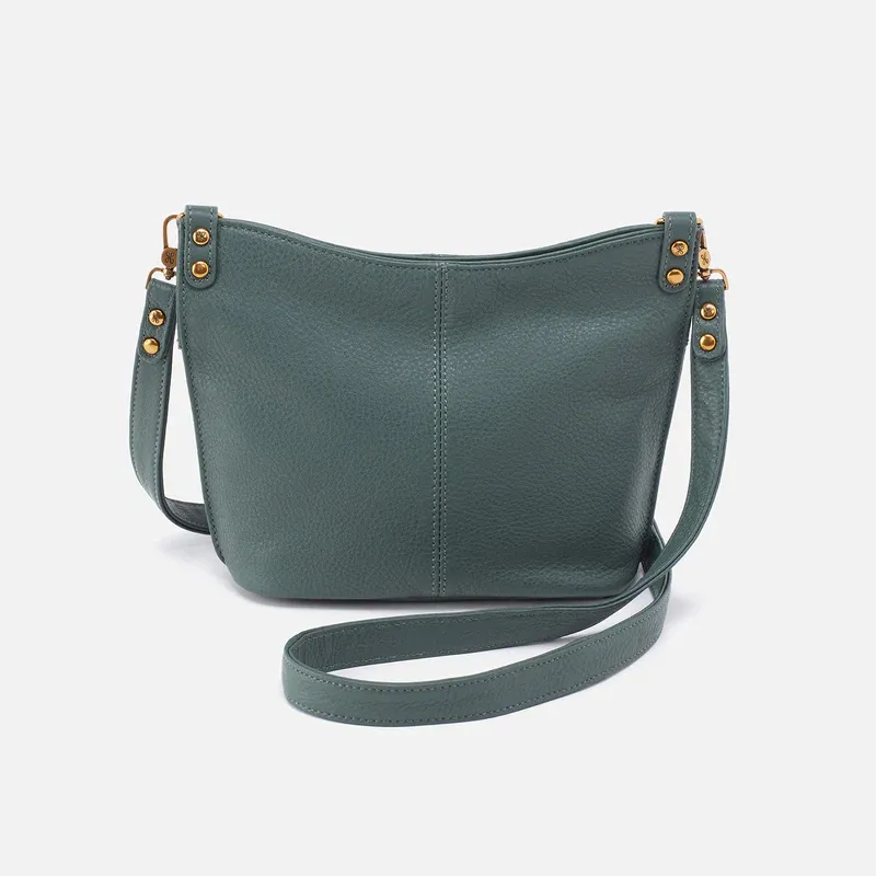 Pier Small Crossbody - Pebbled Leather, Color: Pale Green
