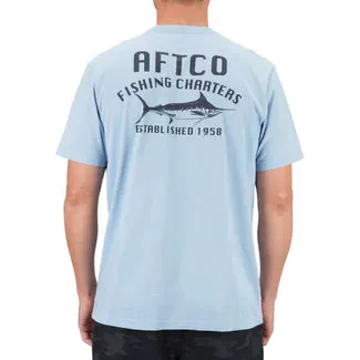 Fishing Charters SS T Shirt, Color: Pearl, Size: S
