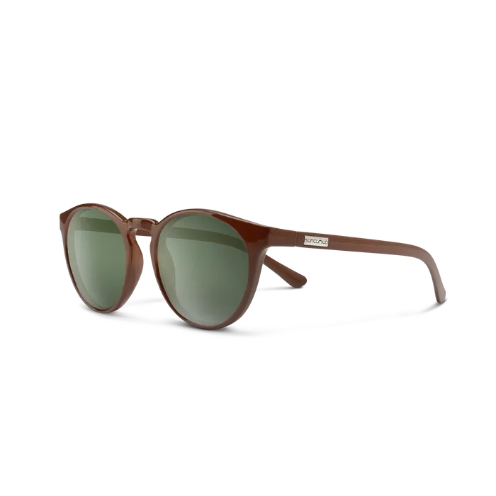 Metric, Frame Color: Cedar, Lens Color: Polarized Gray Green