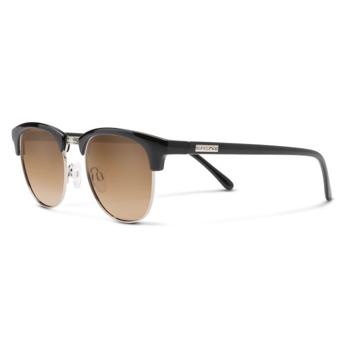 Step Out, Frame Color: Black, Lens Color: Polarized Brown Gradient