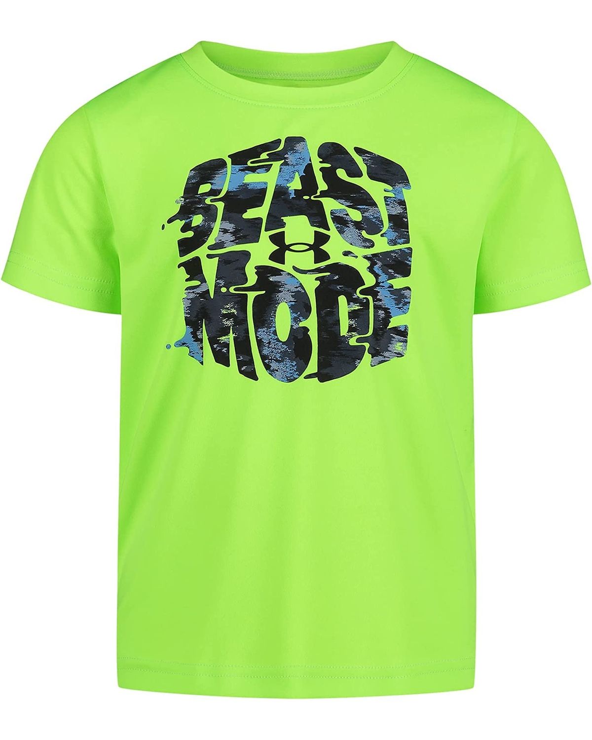 Beast Mode Short Sleeve Tee, Color: Lime Surge, Size: 2T