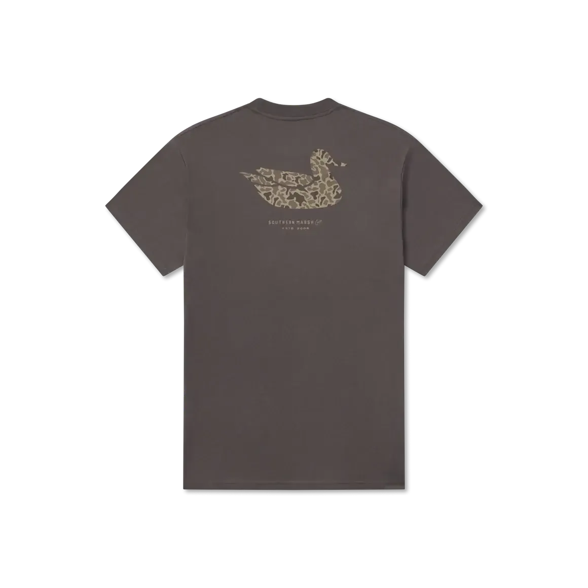 Duck Originals Tee - Camo , Color: Iron Gray, Size: XS