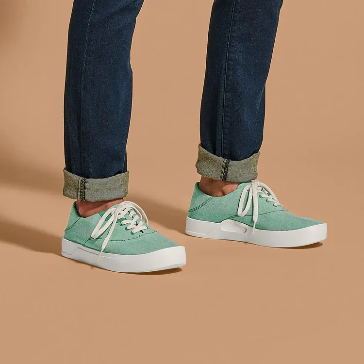 Tradewind Men’s Lightweight Sneakers, Color: Bamboo, Size: 9