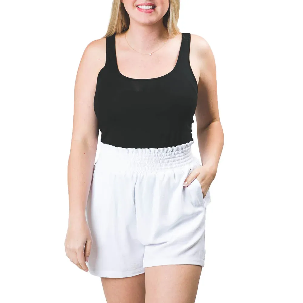 Harper Shorts, Color: White, Size: S