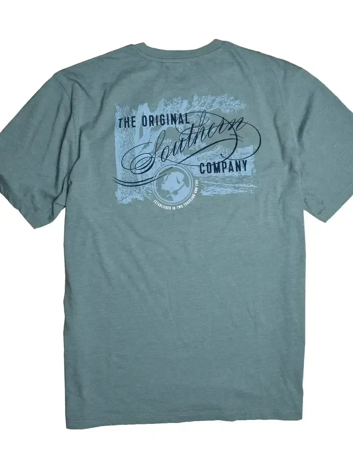Original Southern Co Ss Tee, Color: Creek, Size: S