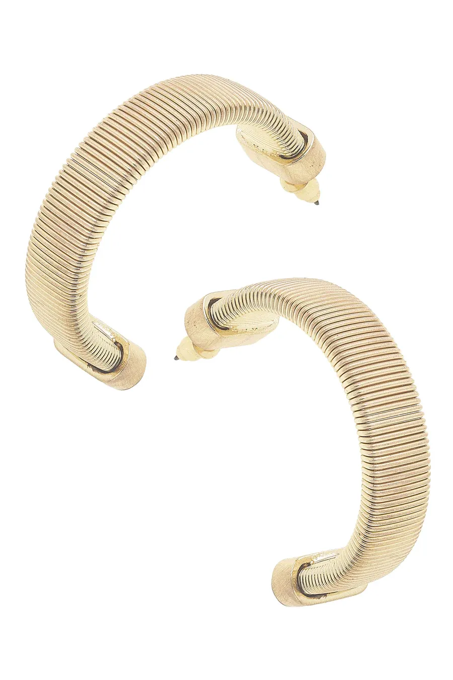 Winston Watchband Hoop Earrings, Color: Gold