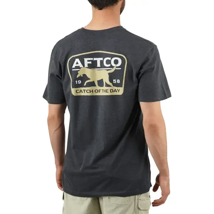 Fetch Short Sleeve T-Shirt, Color: Charcoal Heather, Size: S