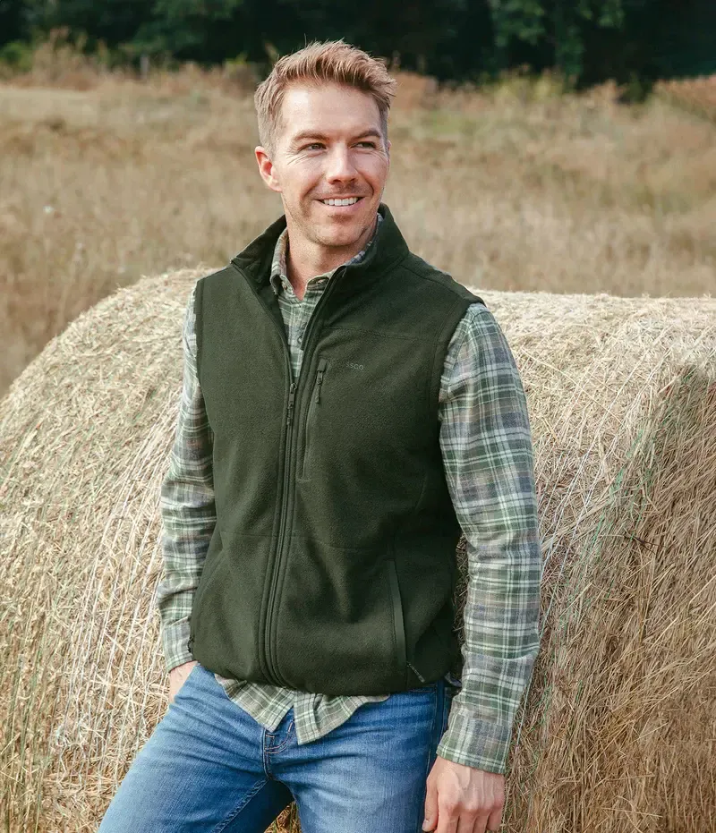 Stretch Twill Vest , Color: Upland Olive, Size: S