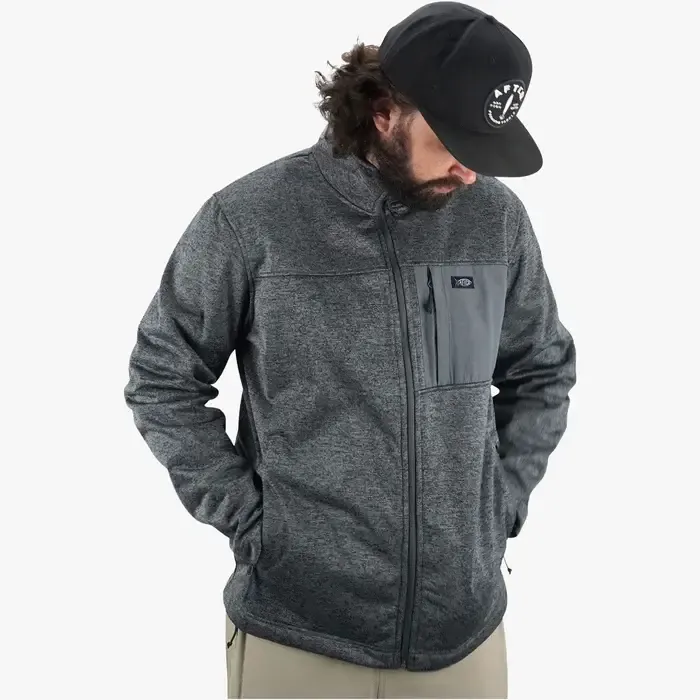 Ripcord Softshell Jacket, Color: Charcoal Heather, Size: S