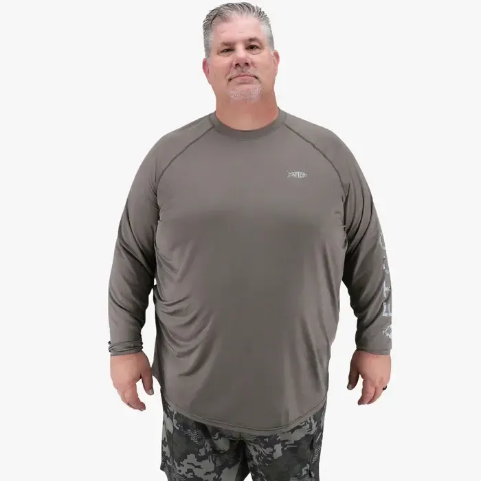 Big Guy Samurai LS Performance Shirt, Size: 3X, Color: Bungee Cord