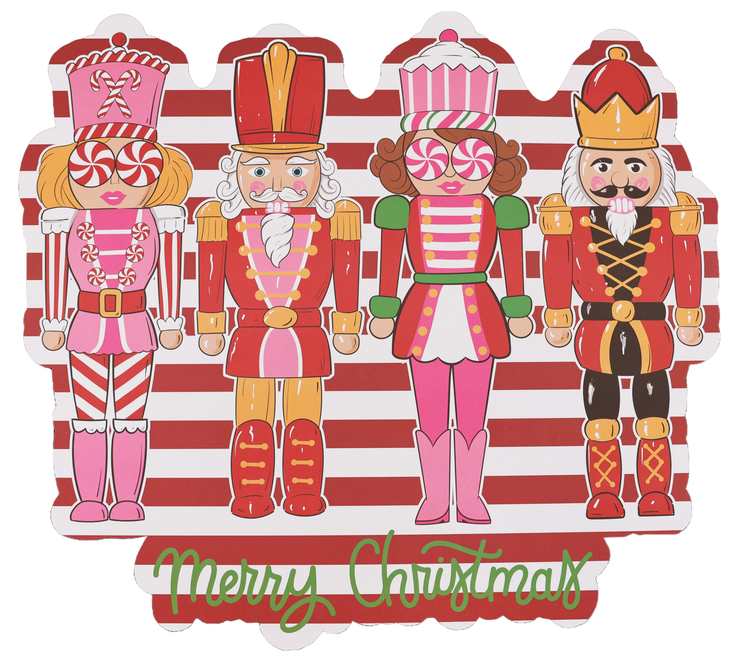 Tableware Mat, Pattern: Nutcracker