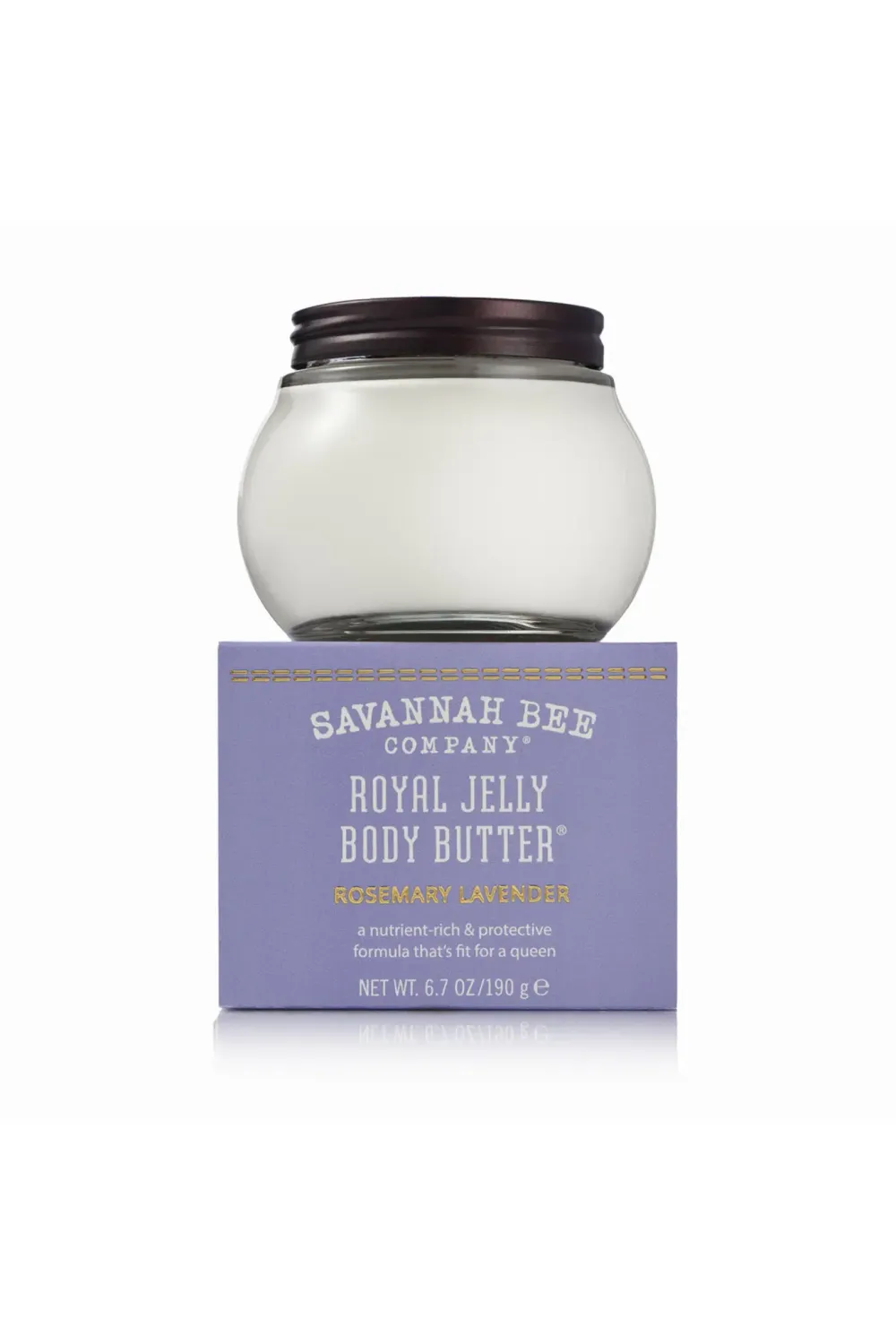 Royal Jelly Body Butter, Scent: Rosemary Lavender