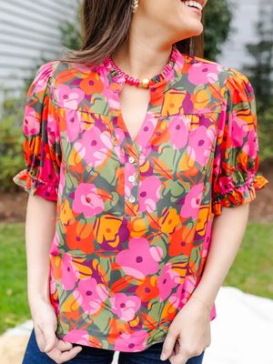 Marlowe Make Me Blush Top